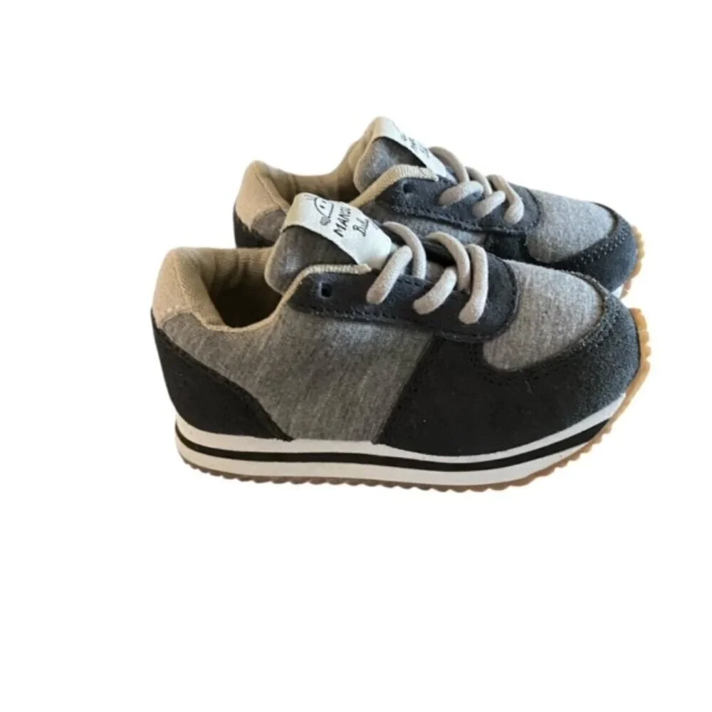 Mango Baby Grey Trainer Sneakers 5.5